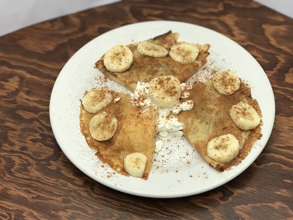 crepa platano con nutella